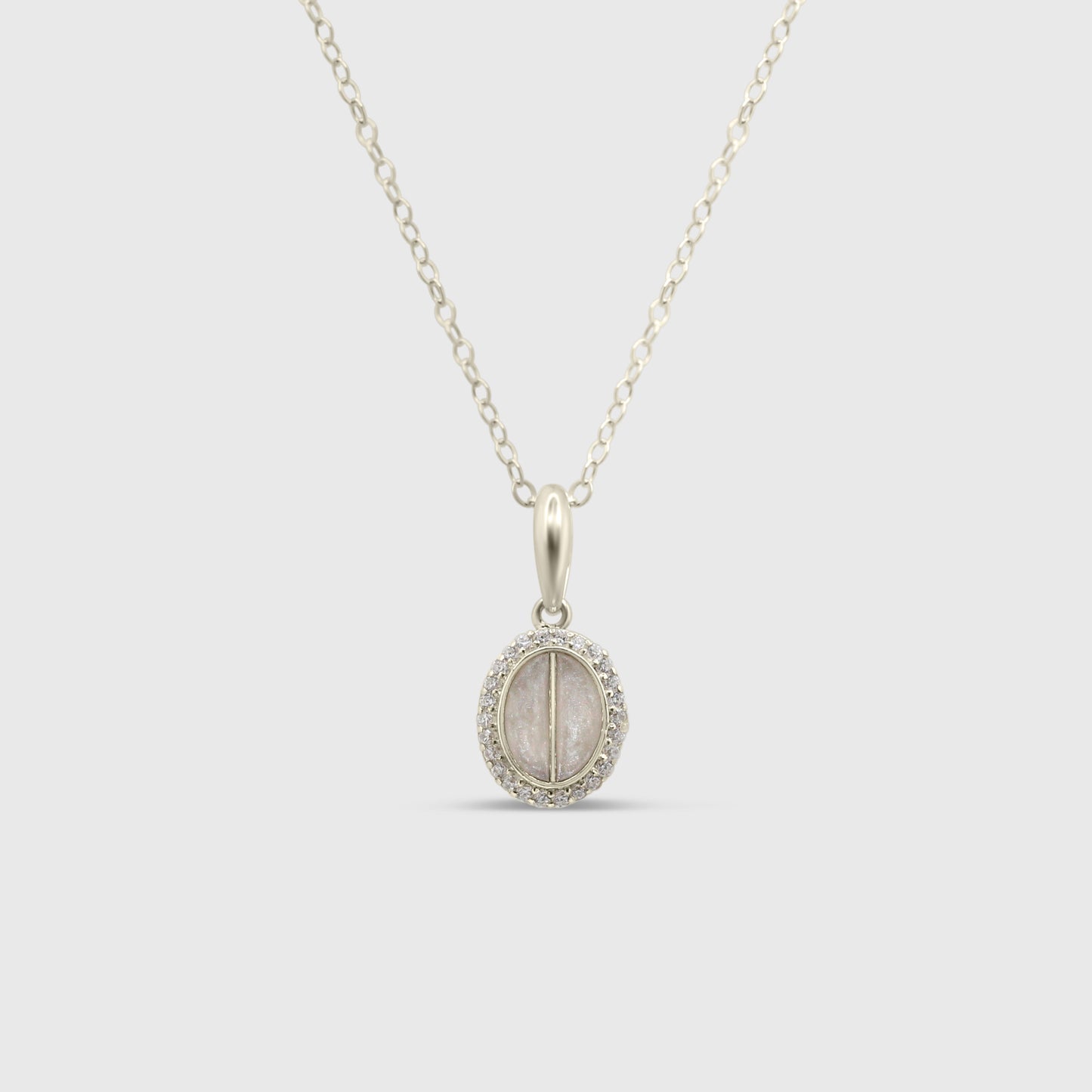 Custom Split Oval Necklace