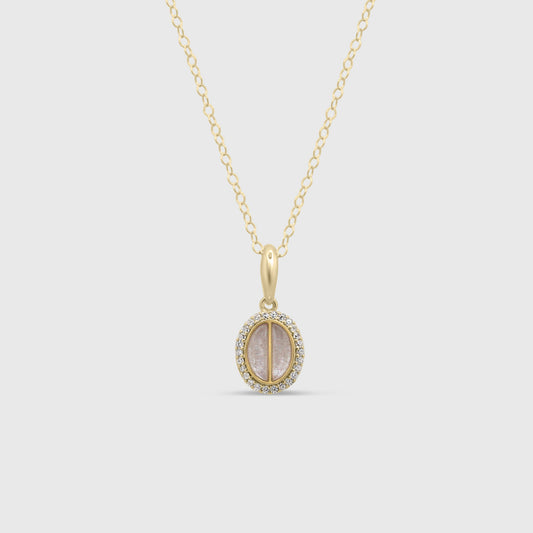 Custom Split Oval Necklace