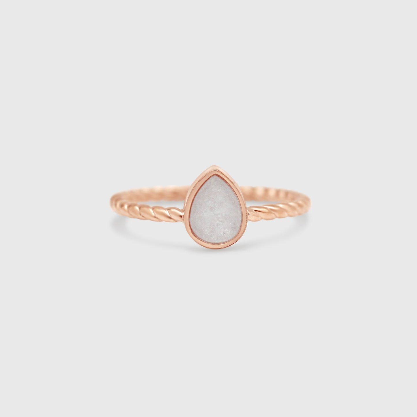 Teardrop Rope Ring