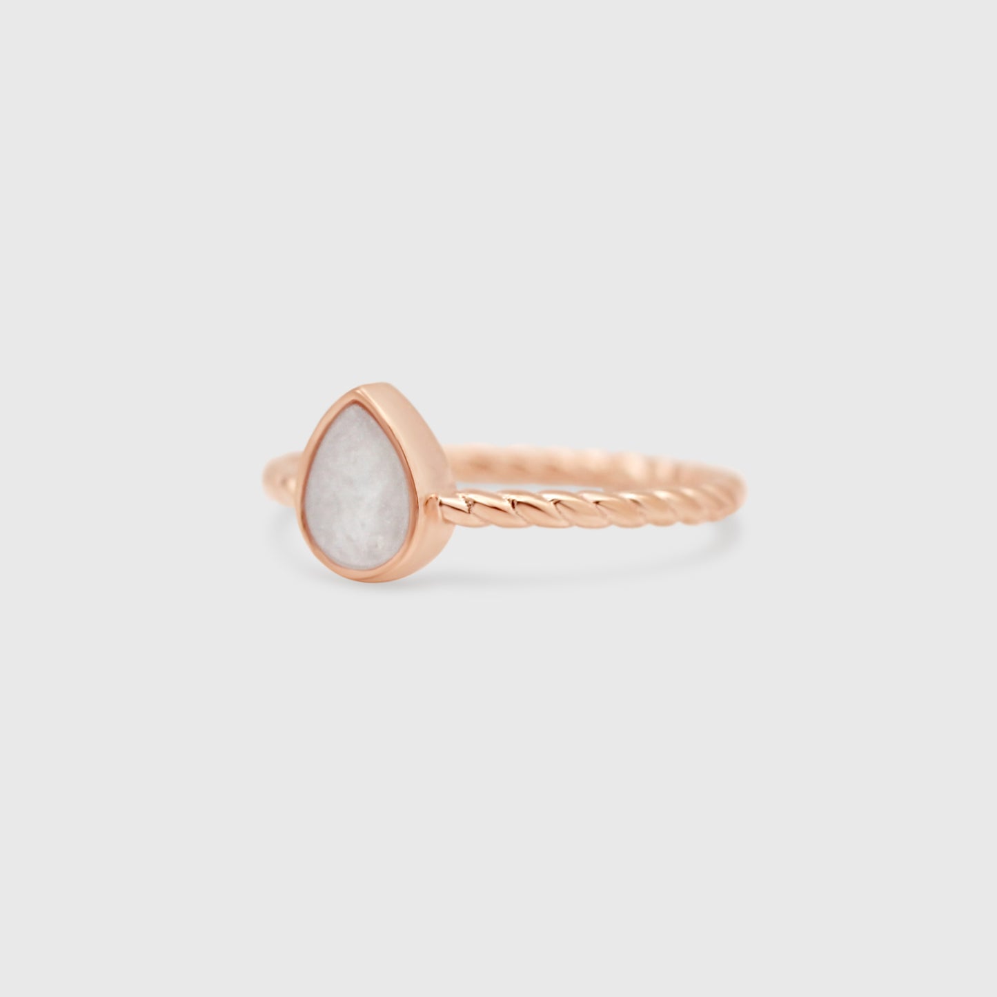 Teardrop Rope Ring