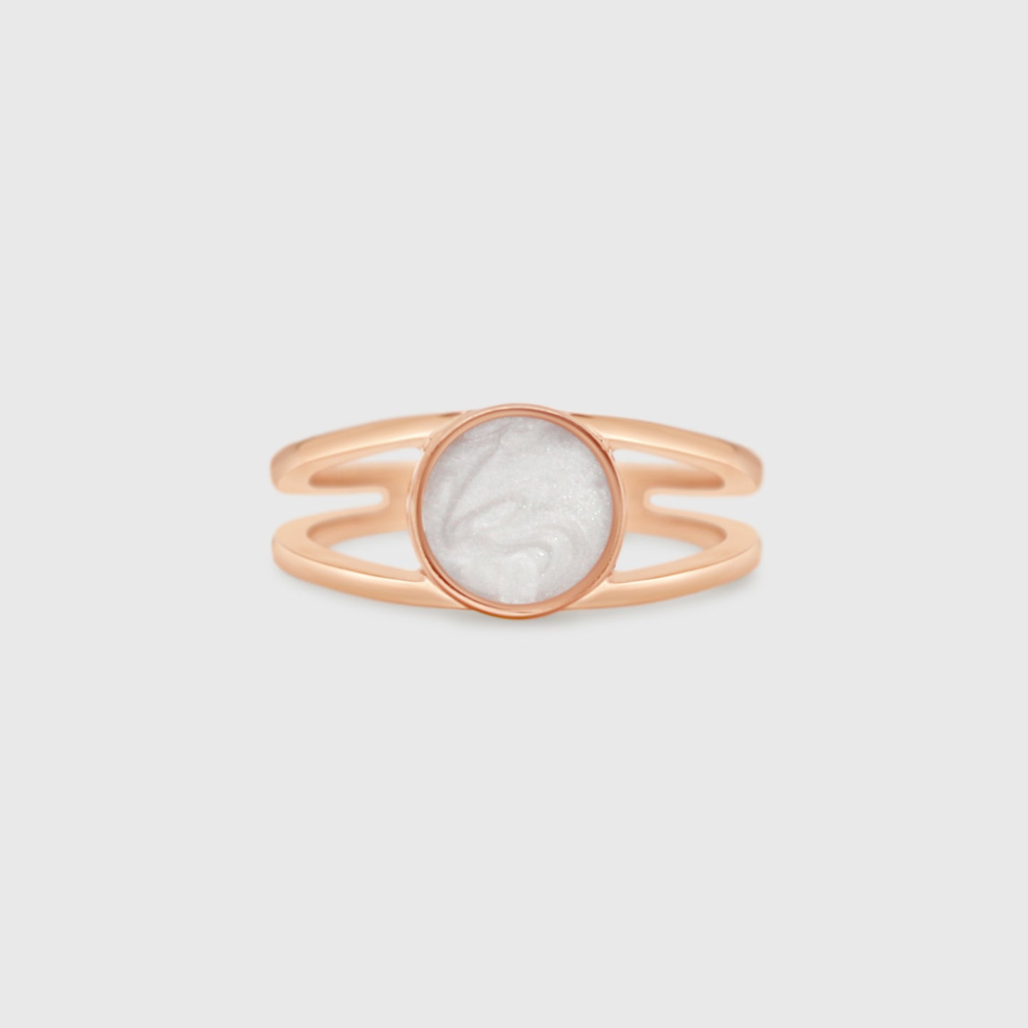 Double Band Round Ring