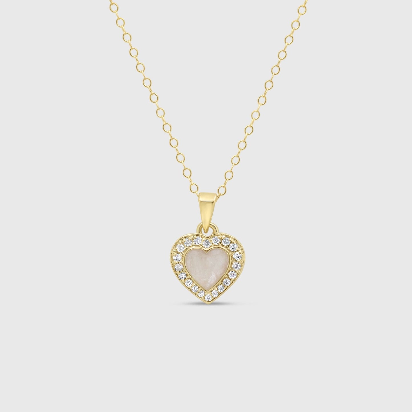 Heart Halo Necklace