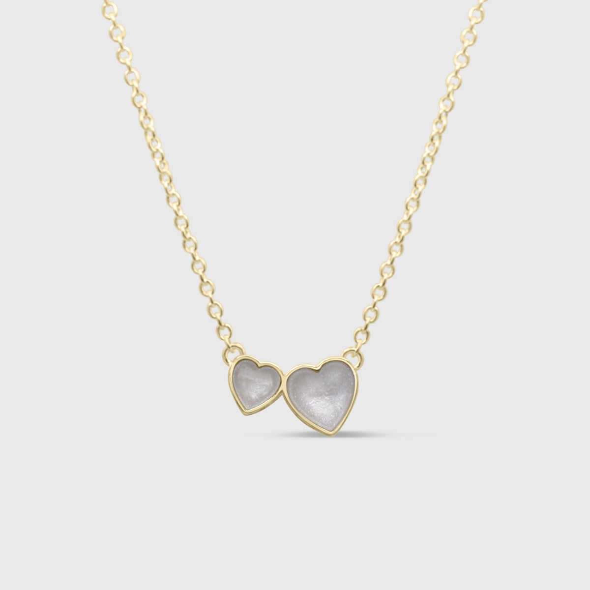Double Heart Necklace