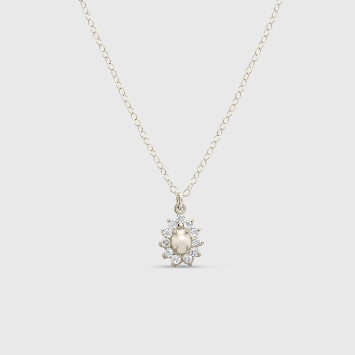 "Milan" Teardrop Necklace - Memorial Diamond Collection