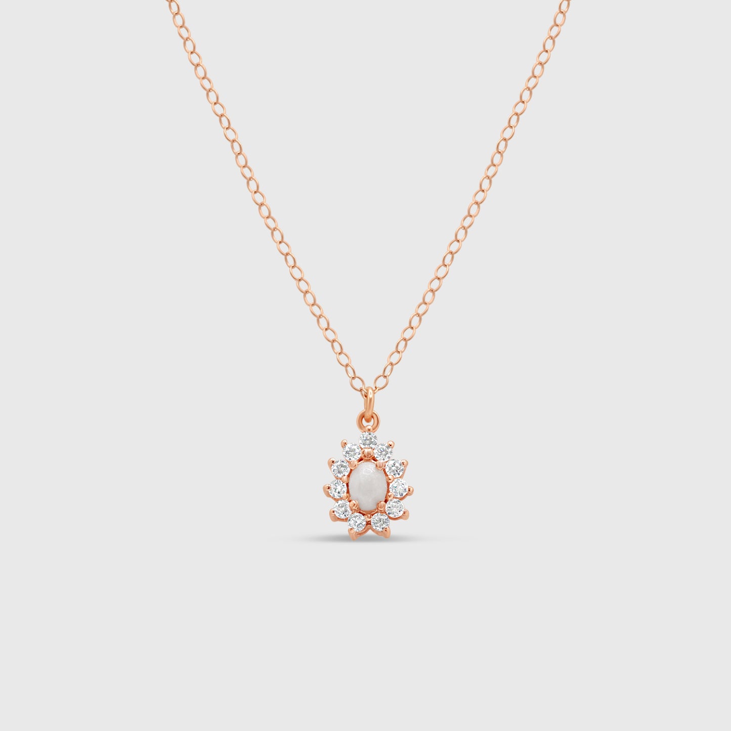 "Milan" Teardrop Necklace - Memorial Diamond Collection