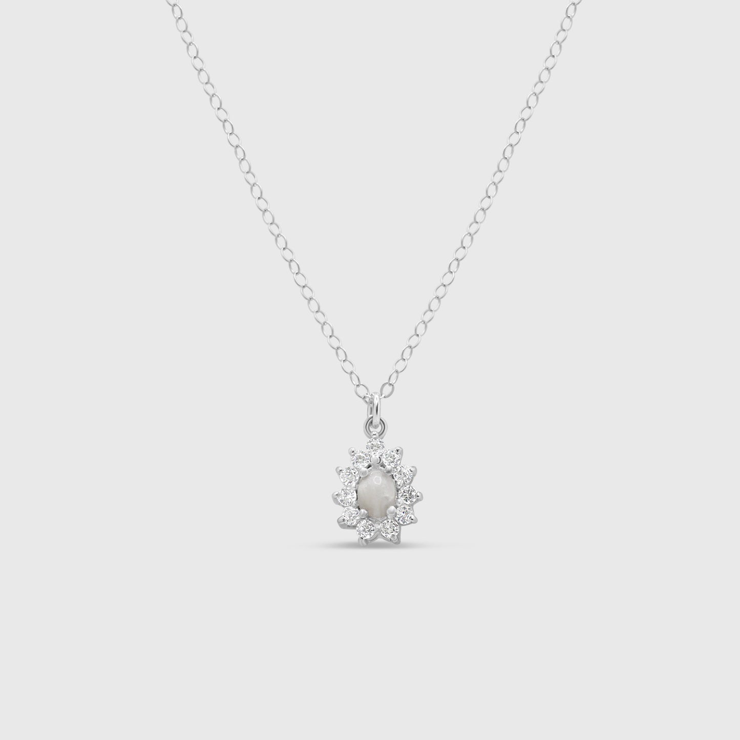 "Milan" Teardrop Necklace - Memorial Diamond Collection