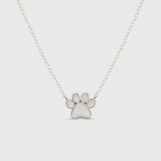 Paw Print Necklace
