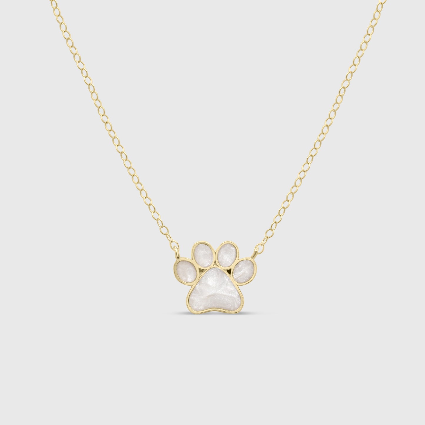Paw Print Necklace