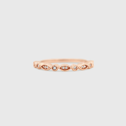 "Violet" Ring- Moissanite Collection