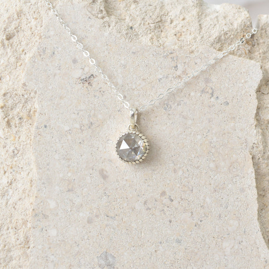 "Rosie" Necklace - Moissanite Collection