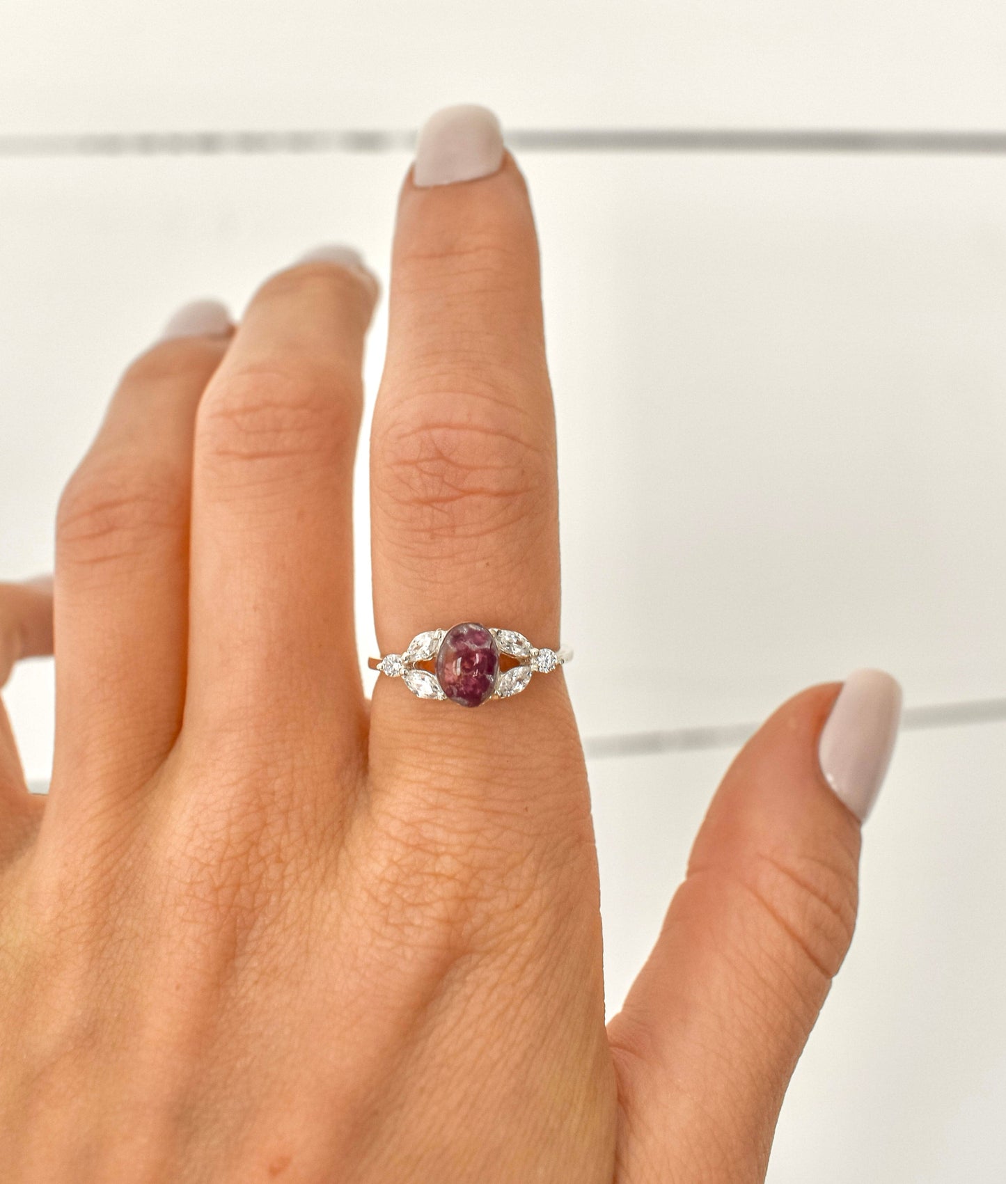 Oval Marquise Gem Ring