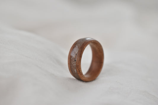 Wood Eternity Band