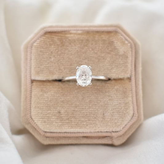 "Valentina" Ring- Moissanite Collection