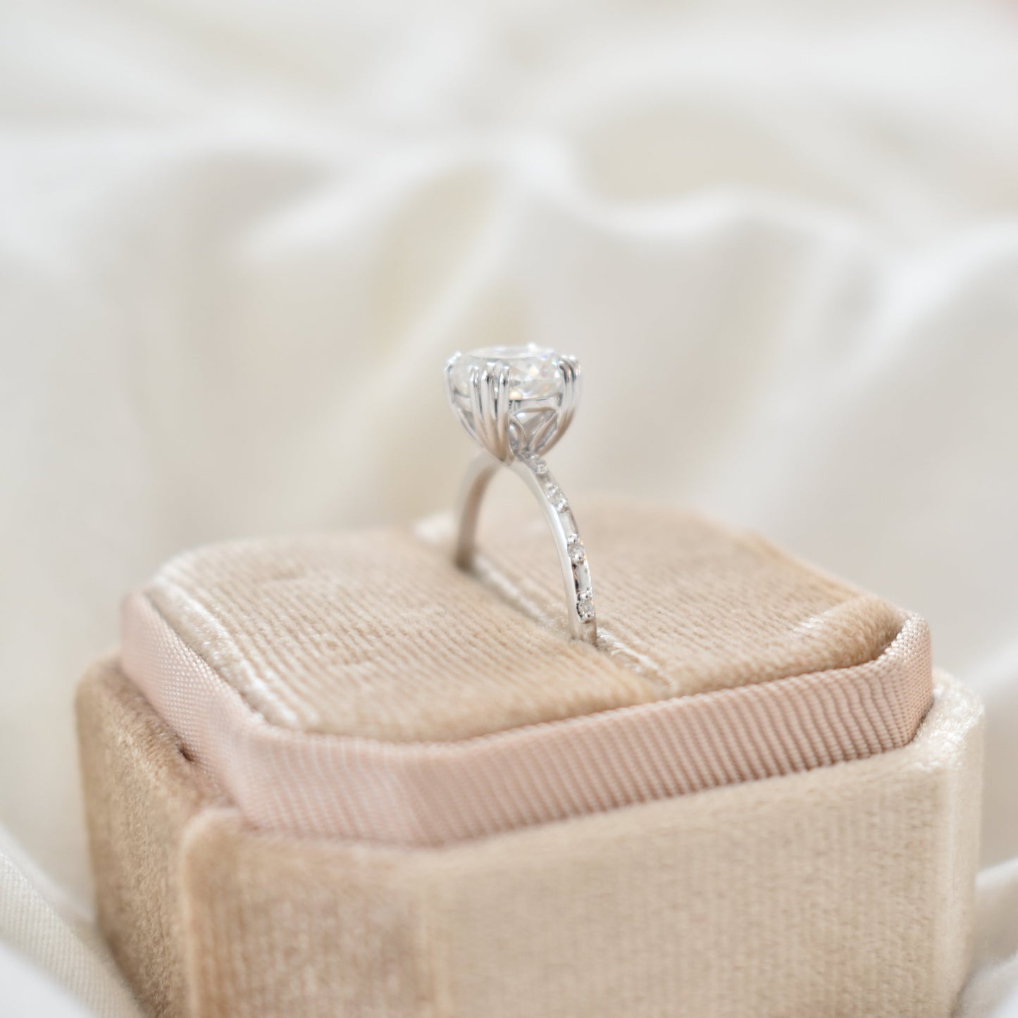 "Mabel" Ring- Moissanite Collection