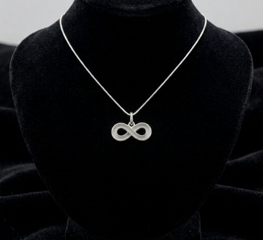 Custom infinity necklace and ring