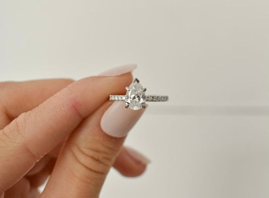 "Dianna" Ring- Moissanite Collection