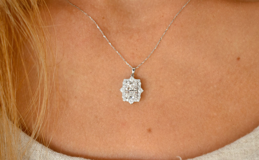 "Harley" Necklace - Moissanite Collection