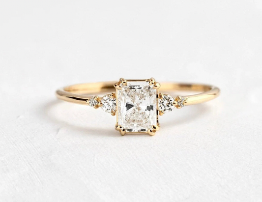 "Annie" Ring - Moissanite Collection