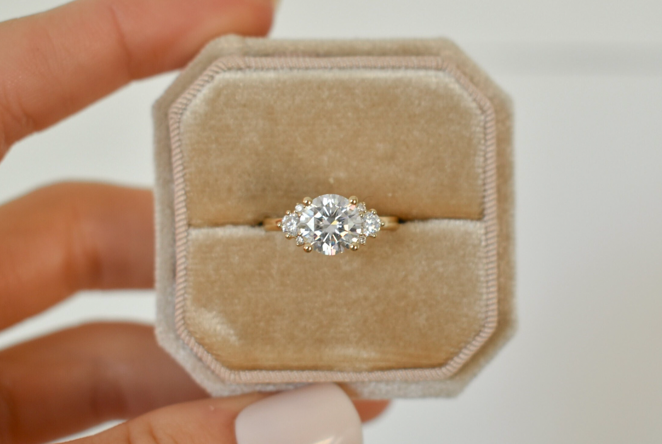 "Zoey" Ring- Moissanite Collection