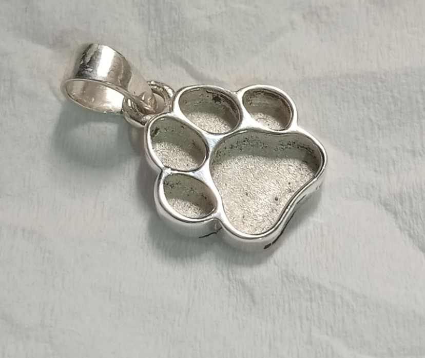 Custom Paw Print Necklace