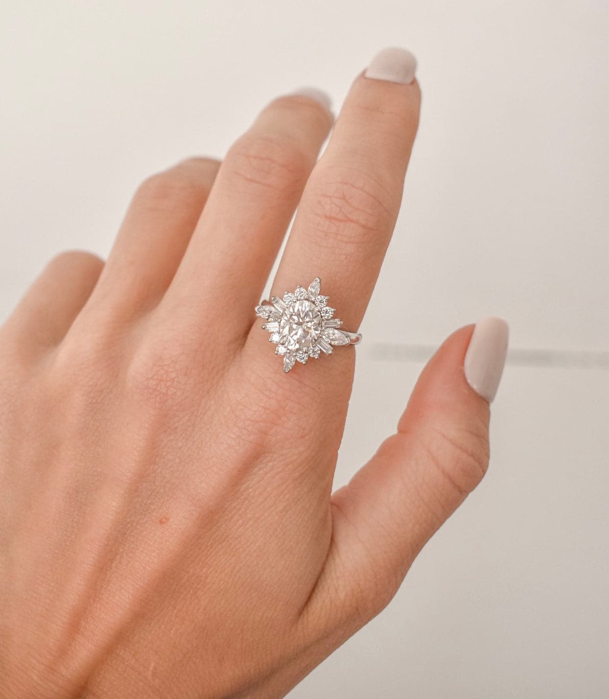 "Rhiannon" Ring- Moissanite Collection