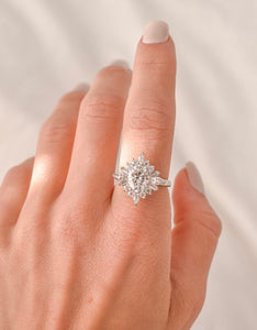 "Rhiannon" Ring- Moissanite Collection