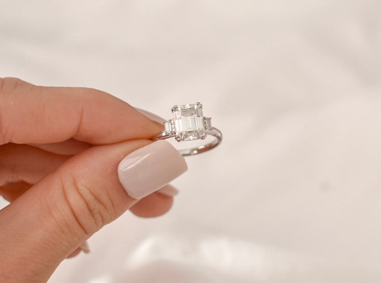 "Leonora" Ring- Moissanite Collection