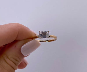 "Octavia" Ring- Moissanite Collection