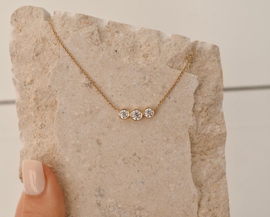 “Bethany” Necklace- Moissanite Collection