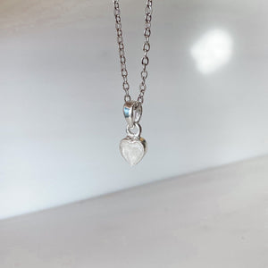 Dainty Heart Cremation Necklace