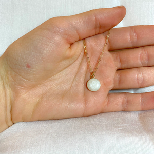 14K Gold Filled Round Necklace