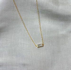 CZ Birthstone Necklace