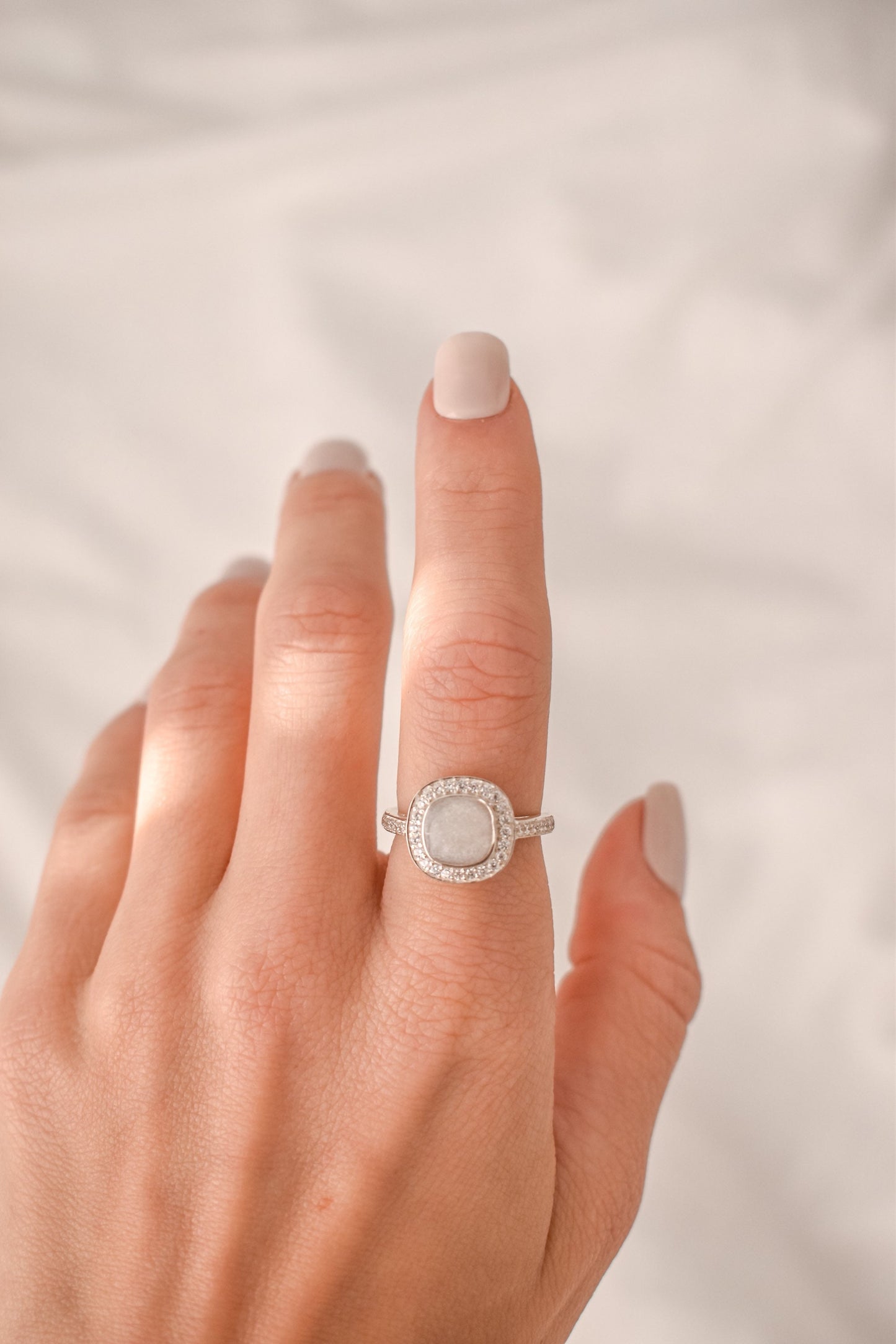 Cushion Halo Ring