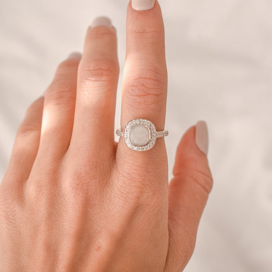 Cushion Halo Ring