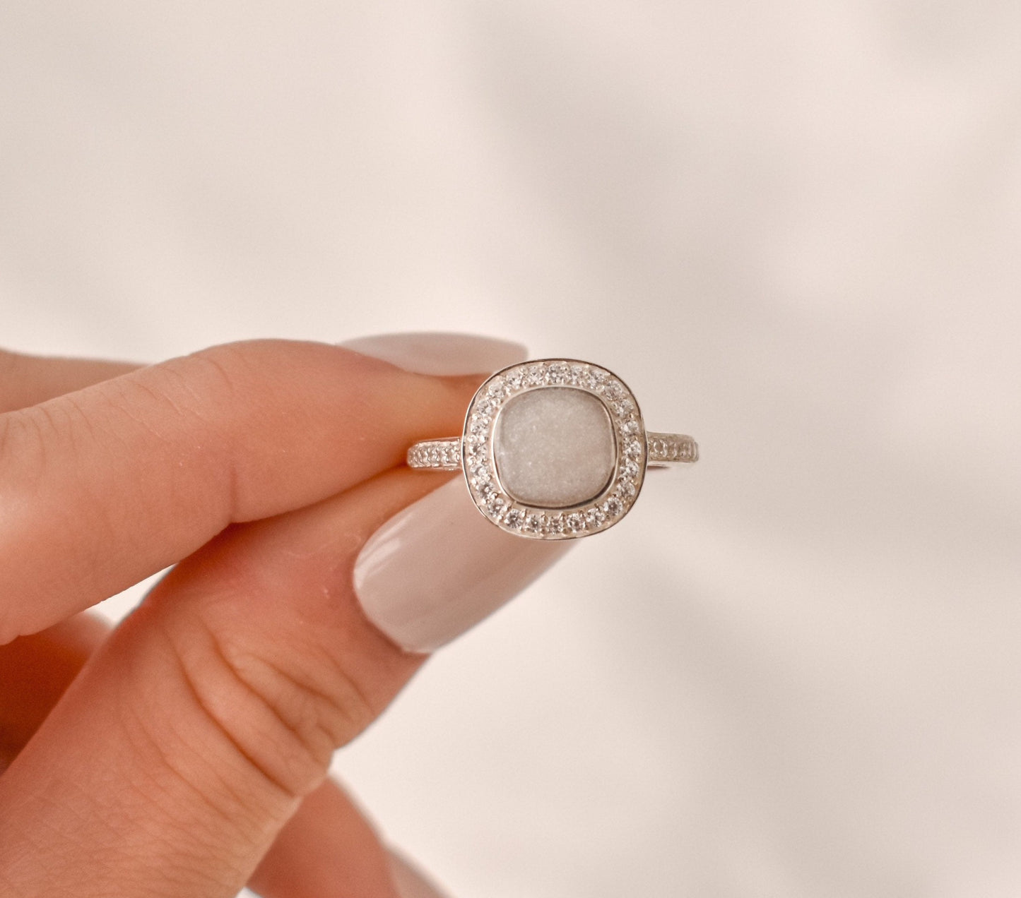 Cushion Halo Ring