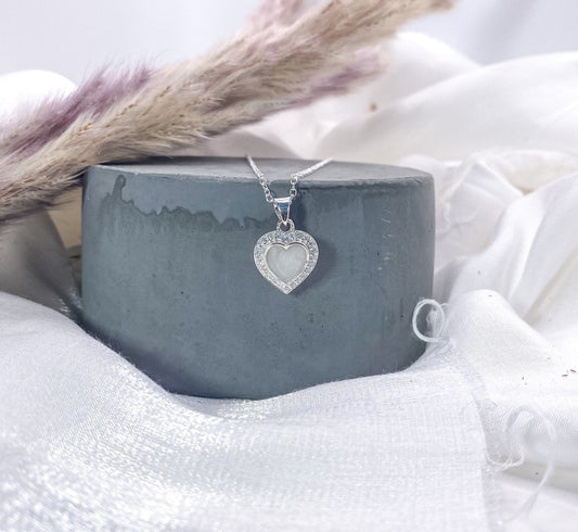 Heart Halo Necklace