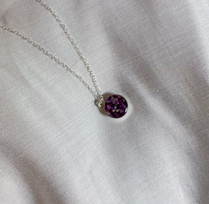 Sterling Silver Round Necklace