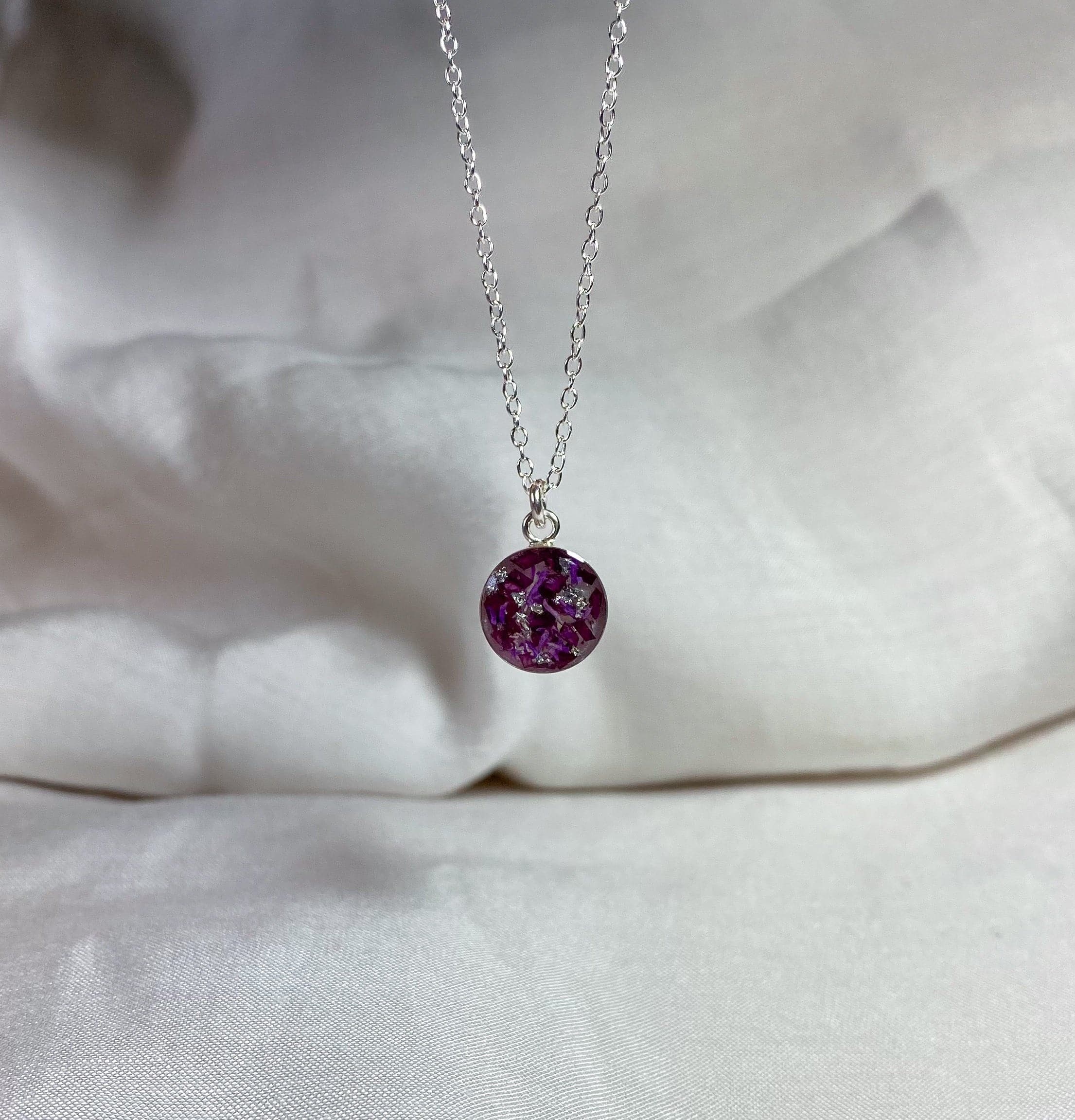 Sterling Silver Round Necklace